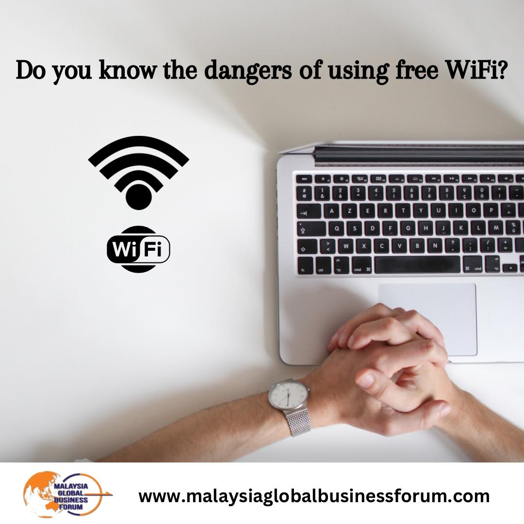 Malaysia - Do you know the dangers of using free WiFi? 🔍🚫 Your personal ...