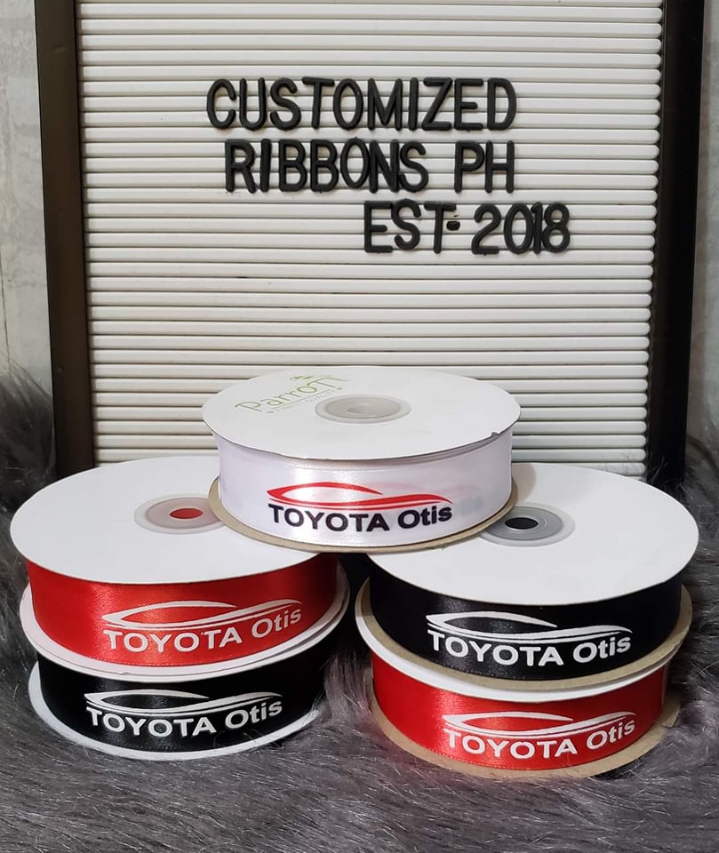TOYOTA OTIS REPEAT ORDERS Thank you 🙏 - Customized Ribbons PH | Facebook