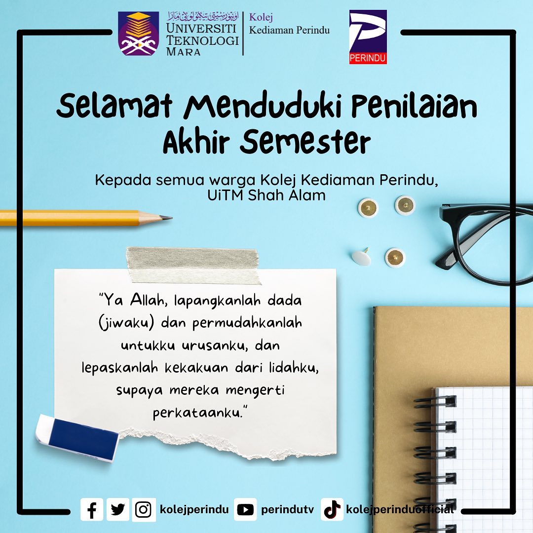 Kolej Perindu - Assalamualaikum dan salam sejahtera kepada... | Facebook