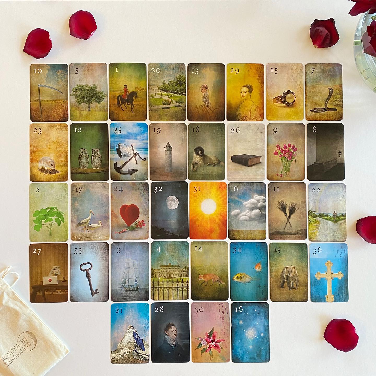 The Magpie Lenormand, I'm still so so proud of that deck