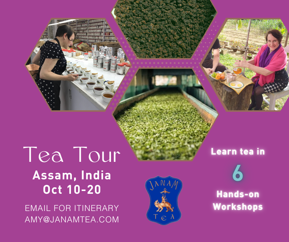 Janam Tea - Last two spots for our India Tea tour are on...