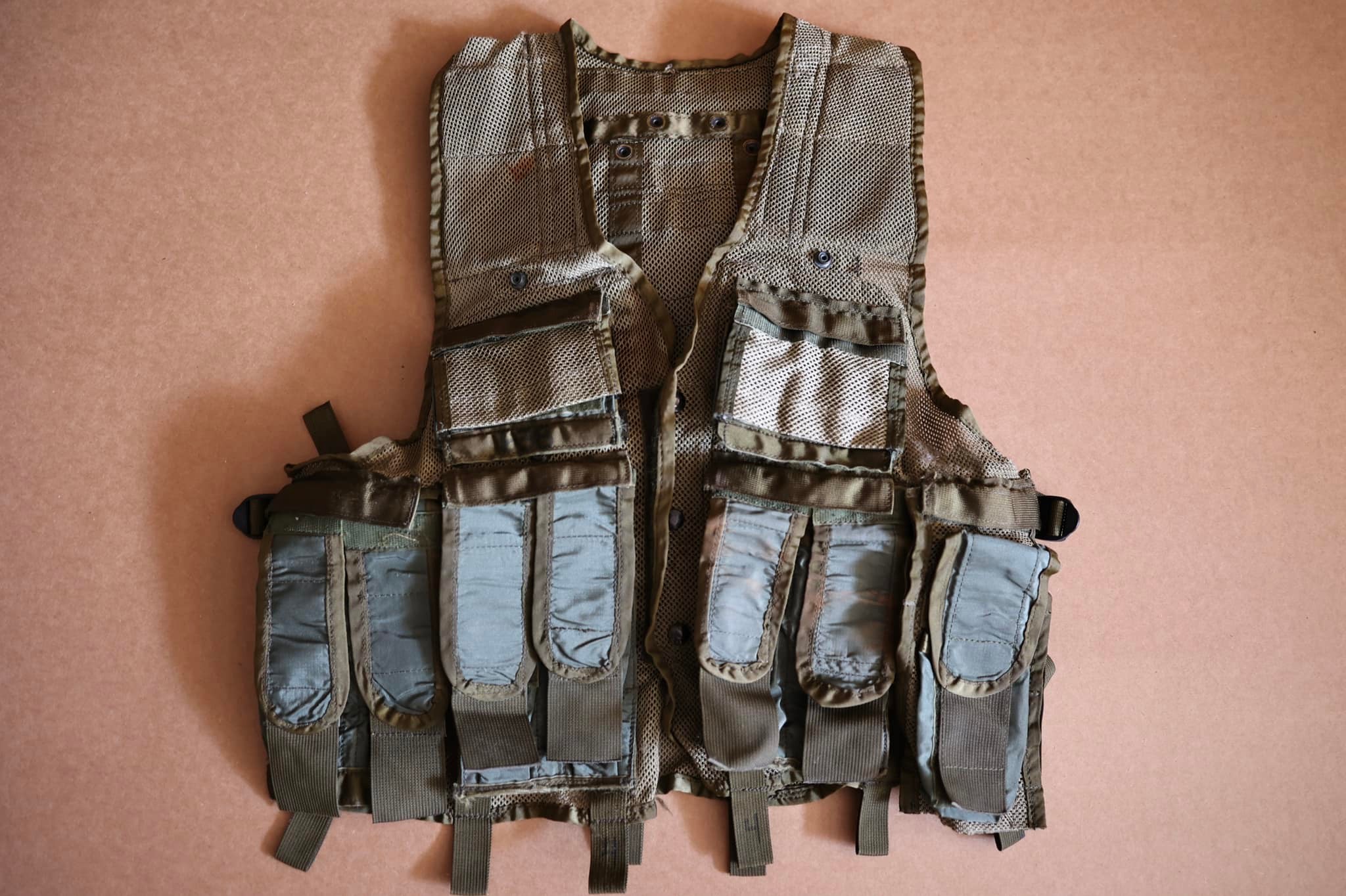 Late 80s Adventure Specialists Vest and Marine Security Guard 