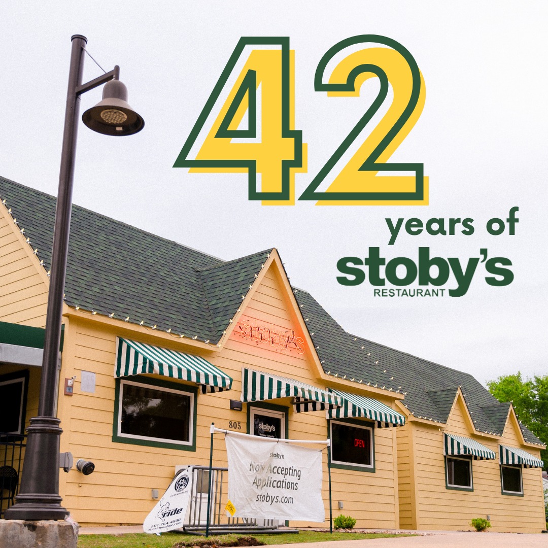 Today in 1980, David Stobaugh... - Stoby's Restaurant Conway | Facebook