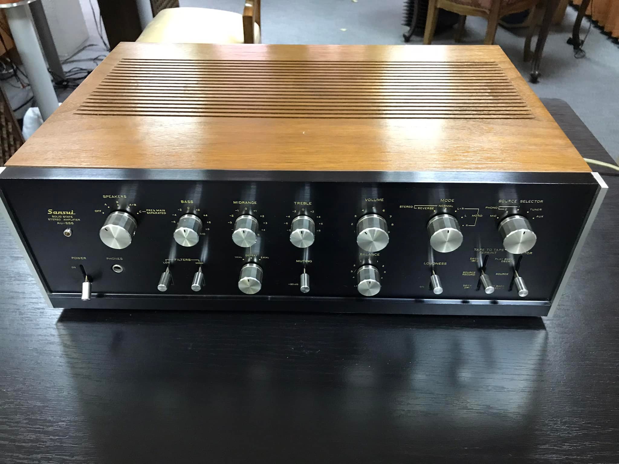 Just arrived! Sansui AU-888 (1971-72)!