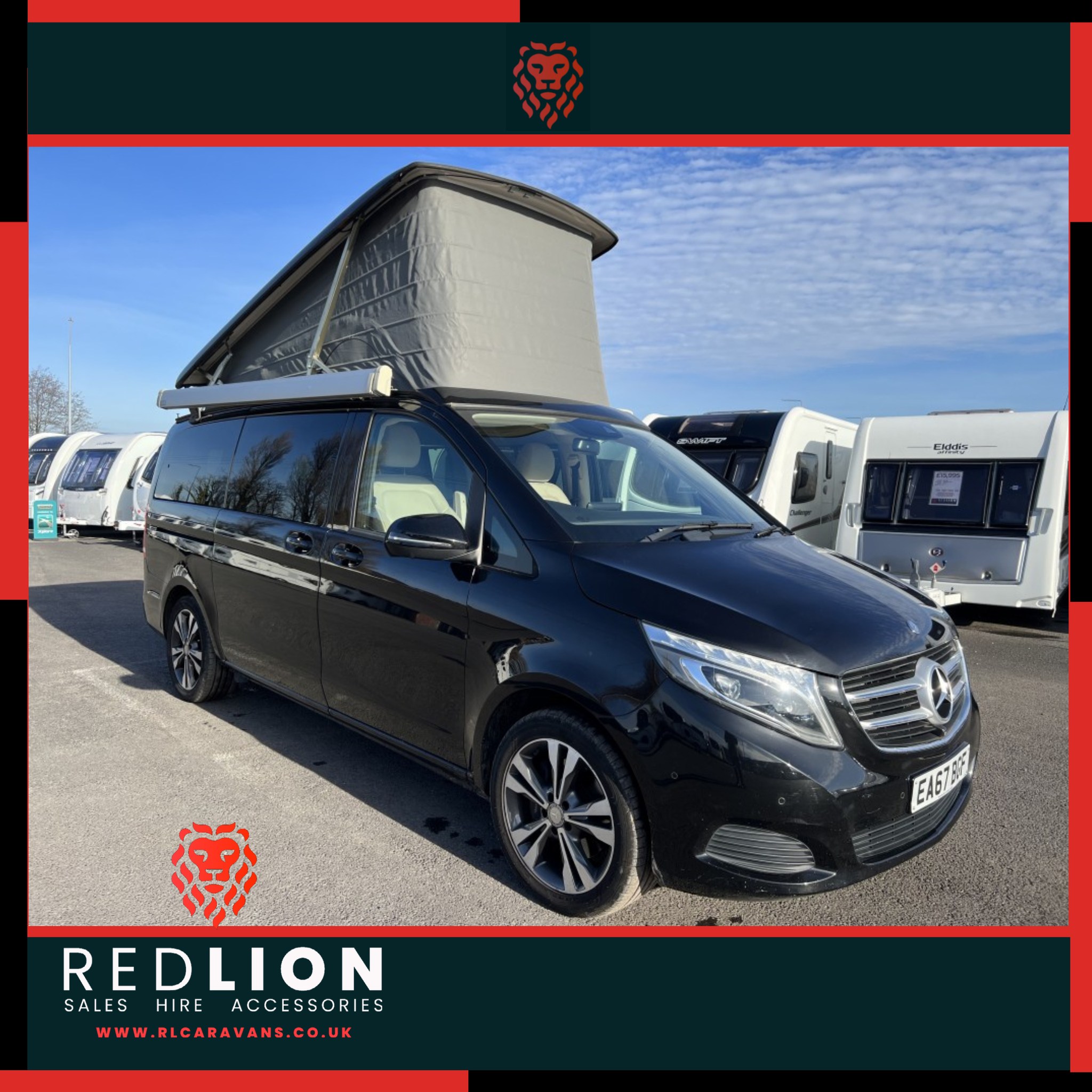 Red - Motorhome of the week 👇 2017 MERCEDES-BENZ Marco Polo is a luxury ...