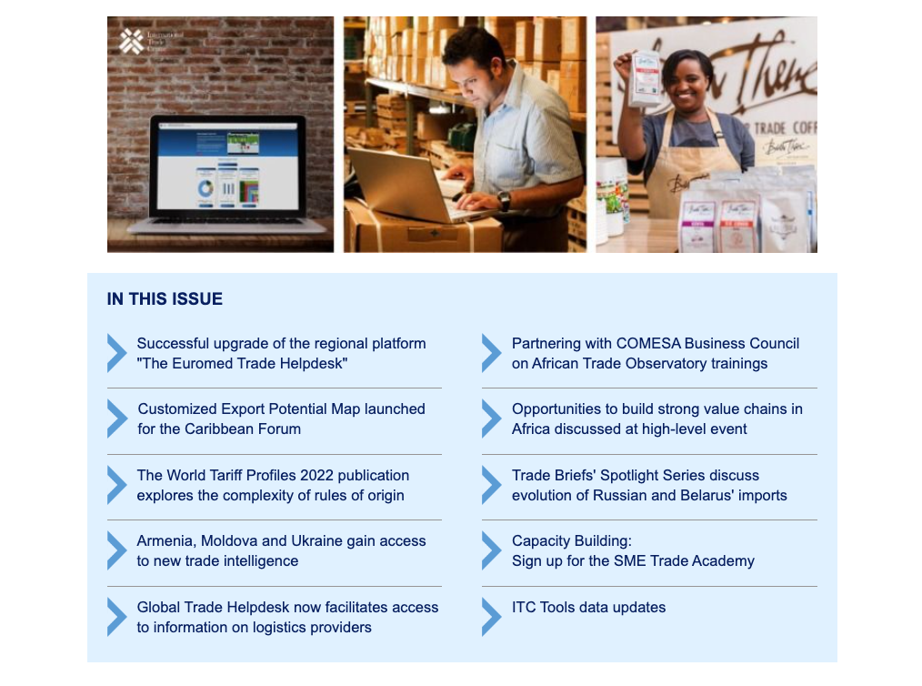 ITC's Market Analysis Tools - 🗞️ The latest newsletter on #ITCdata is ...