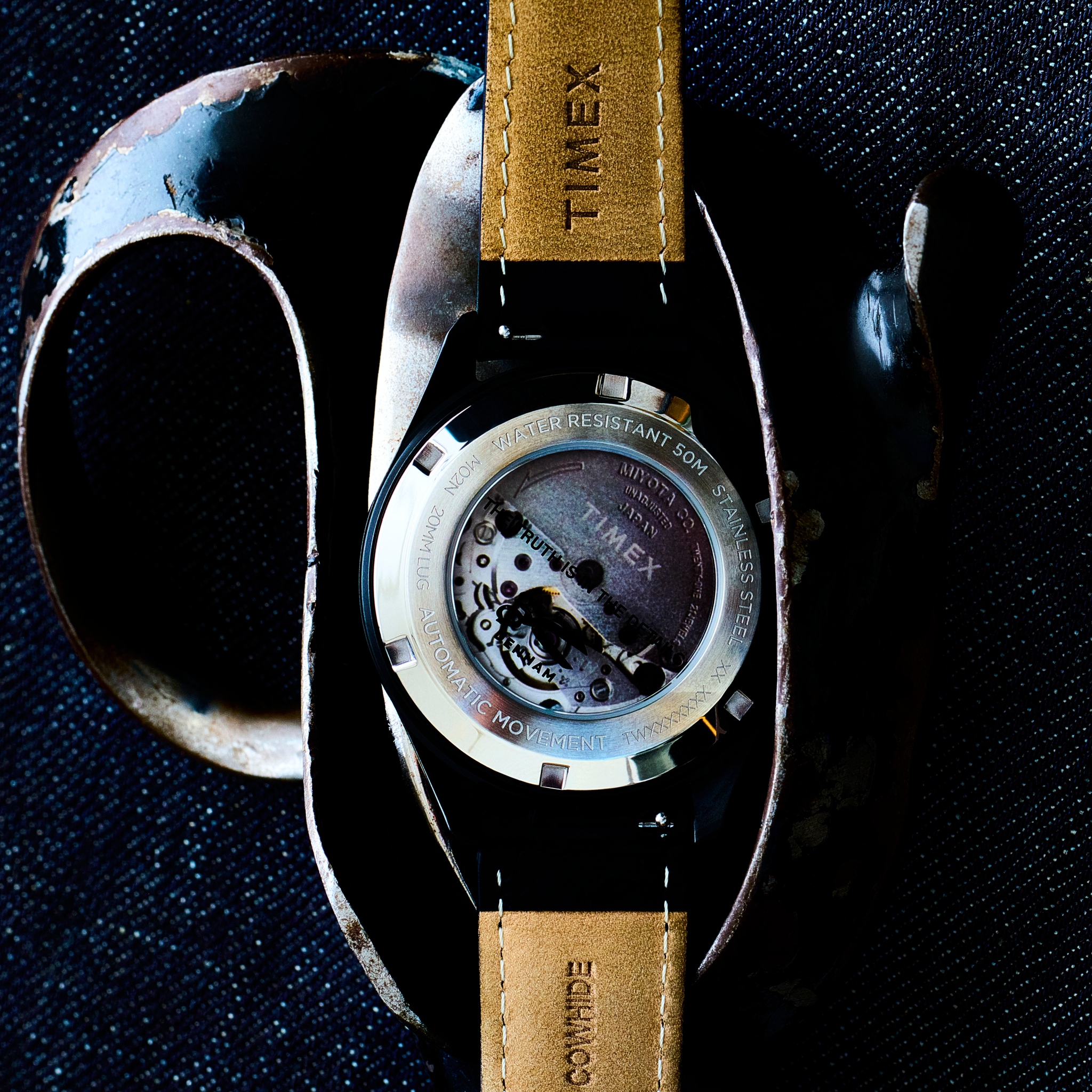 Introducing the Timex x DENHAM Waterbury Automatic 42mm