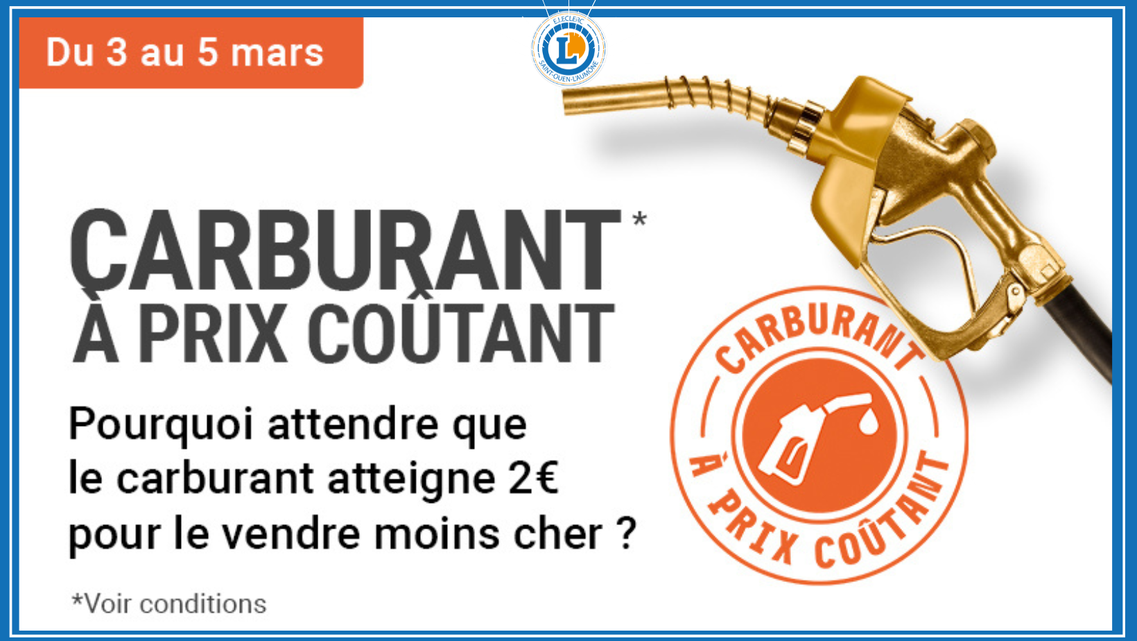 Prix Carburant Leclerc Saint Ouen L Aumone