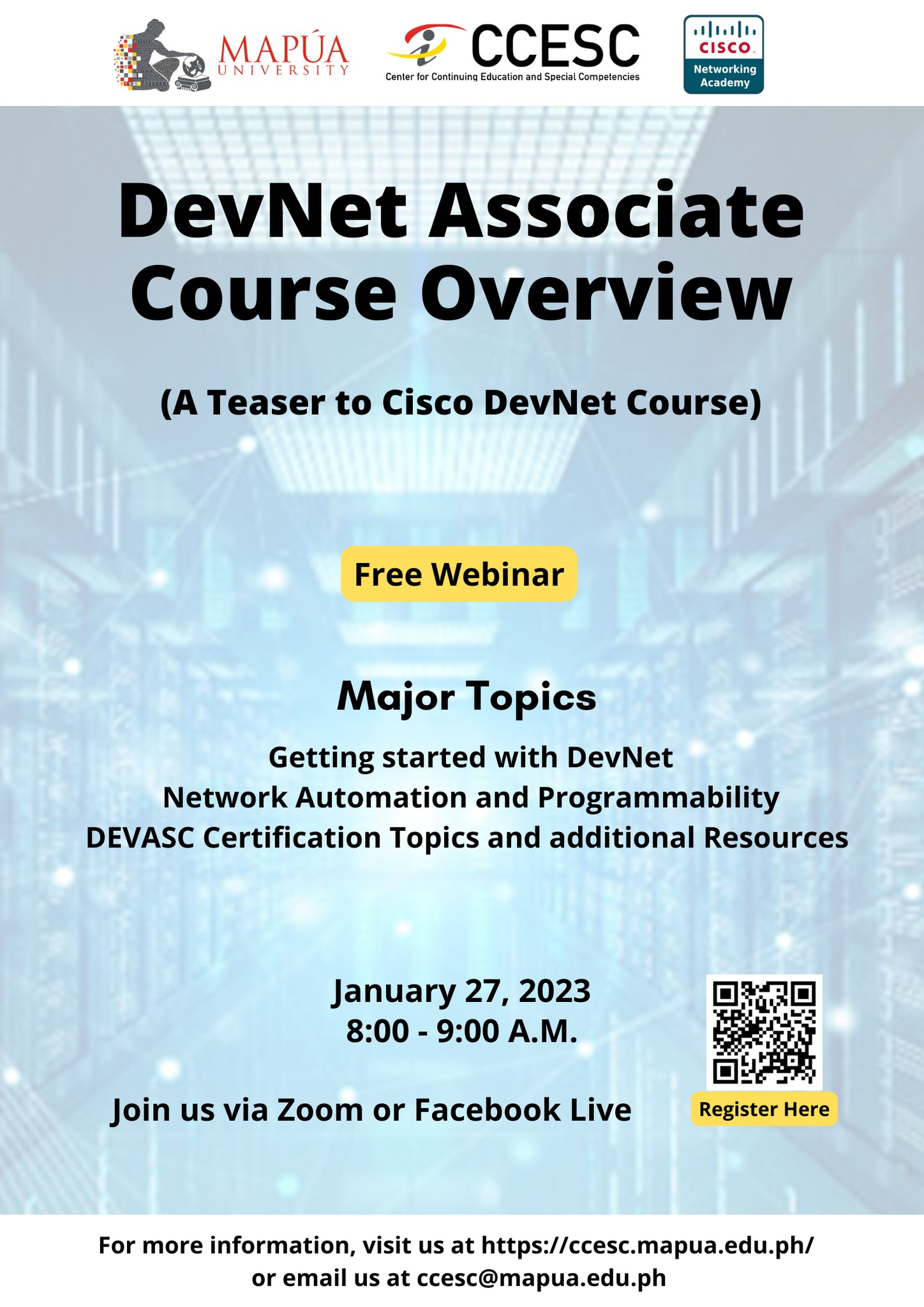 Do you want to know how to develop integrations with Cisco products ...