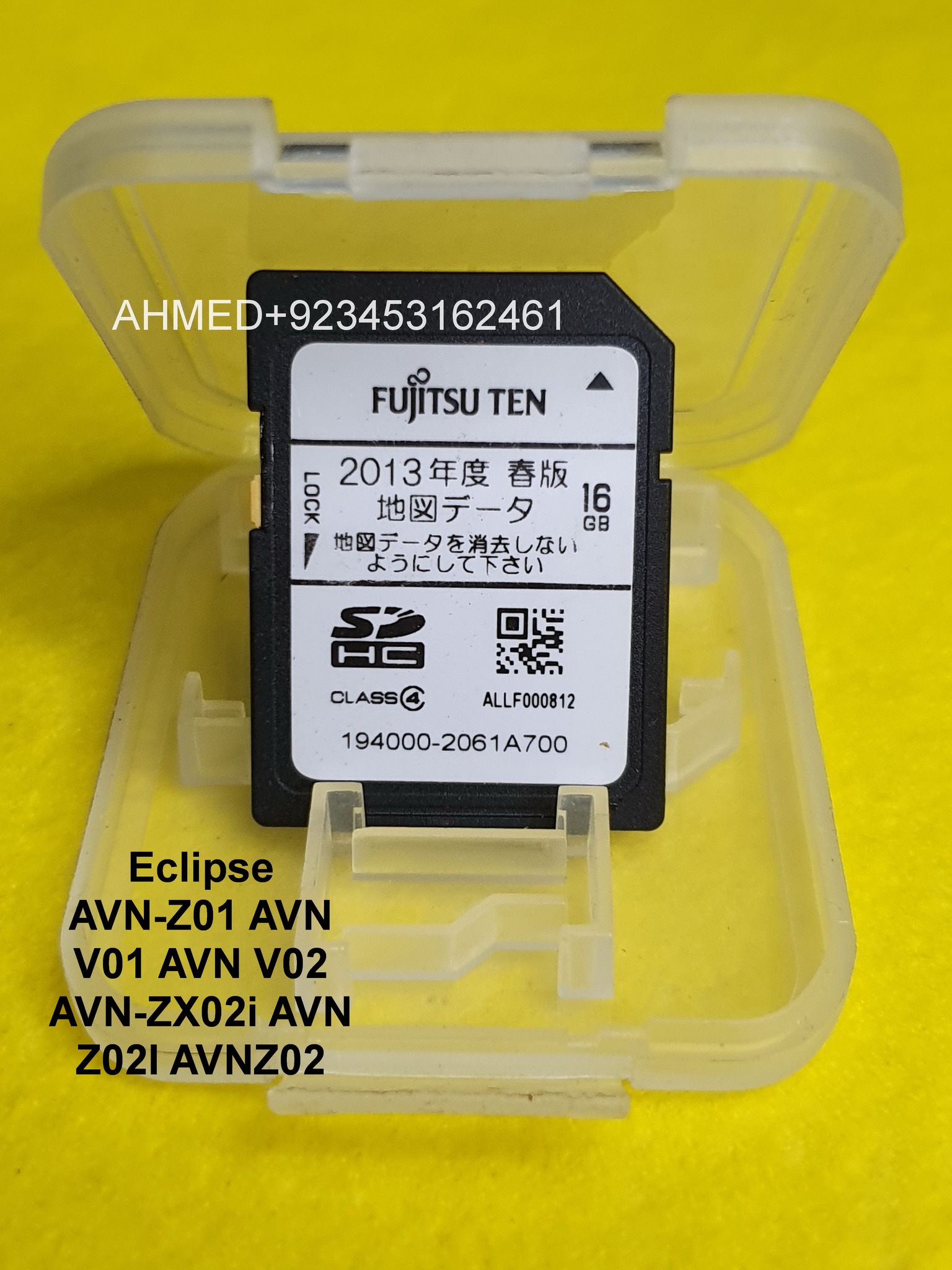 Eclipse AVN-Z01 AVN V01 AVN V02 AVN-ZX02i AVN Z02I AVNZ02 MAP SD 