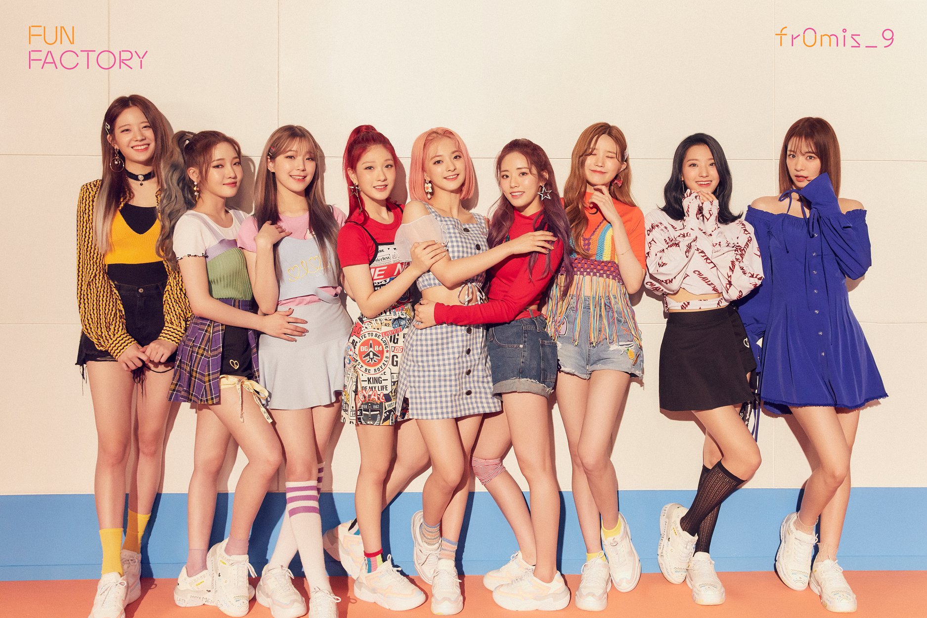 프로미스나인 (fromis_9) 1st Single Album [FUN FACTORY] Official