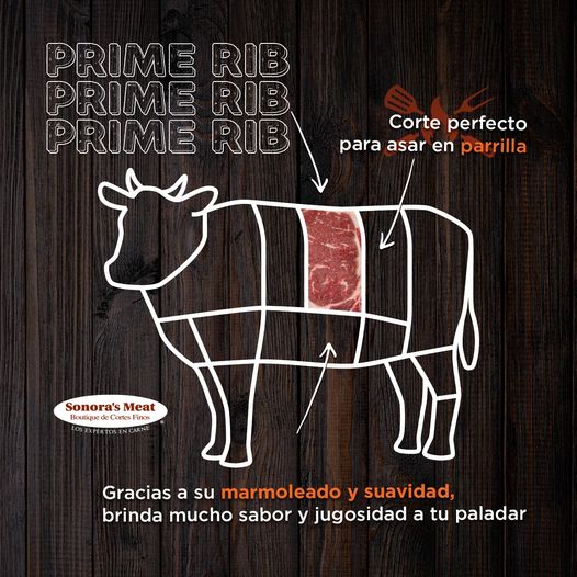 Sonora's - El Prime Rib es un corte perfecto para asar en parrilla👌🏼 ...