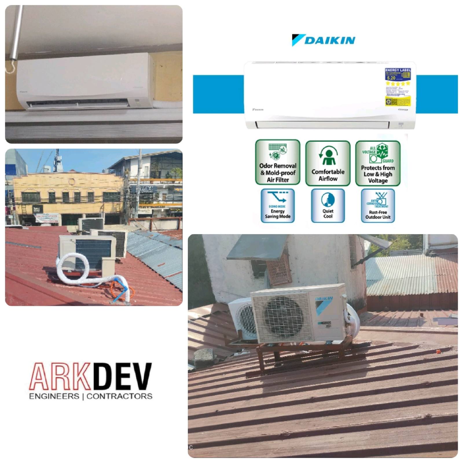 💯 DONE INSTALLATION OF DAIKIN... - Arkdev Engineering | Facebook