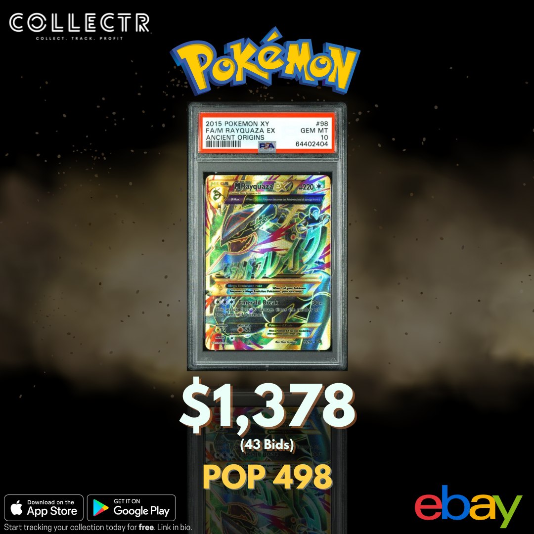 A PSA 10 Rayquaza & Deoxys Legend set just sold on eBay for $13,500 and  $13,101. Legend cards remain some of the most unique designs Pokémon has  ever released, requiring two cards