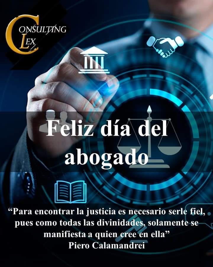 Consulting Lex Abogados y Notarios - 🏛️ Feliz dia a todos los colegas ...