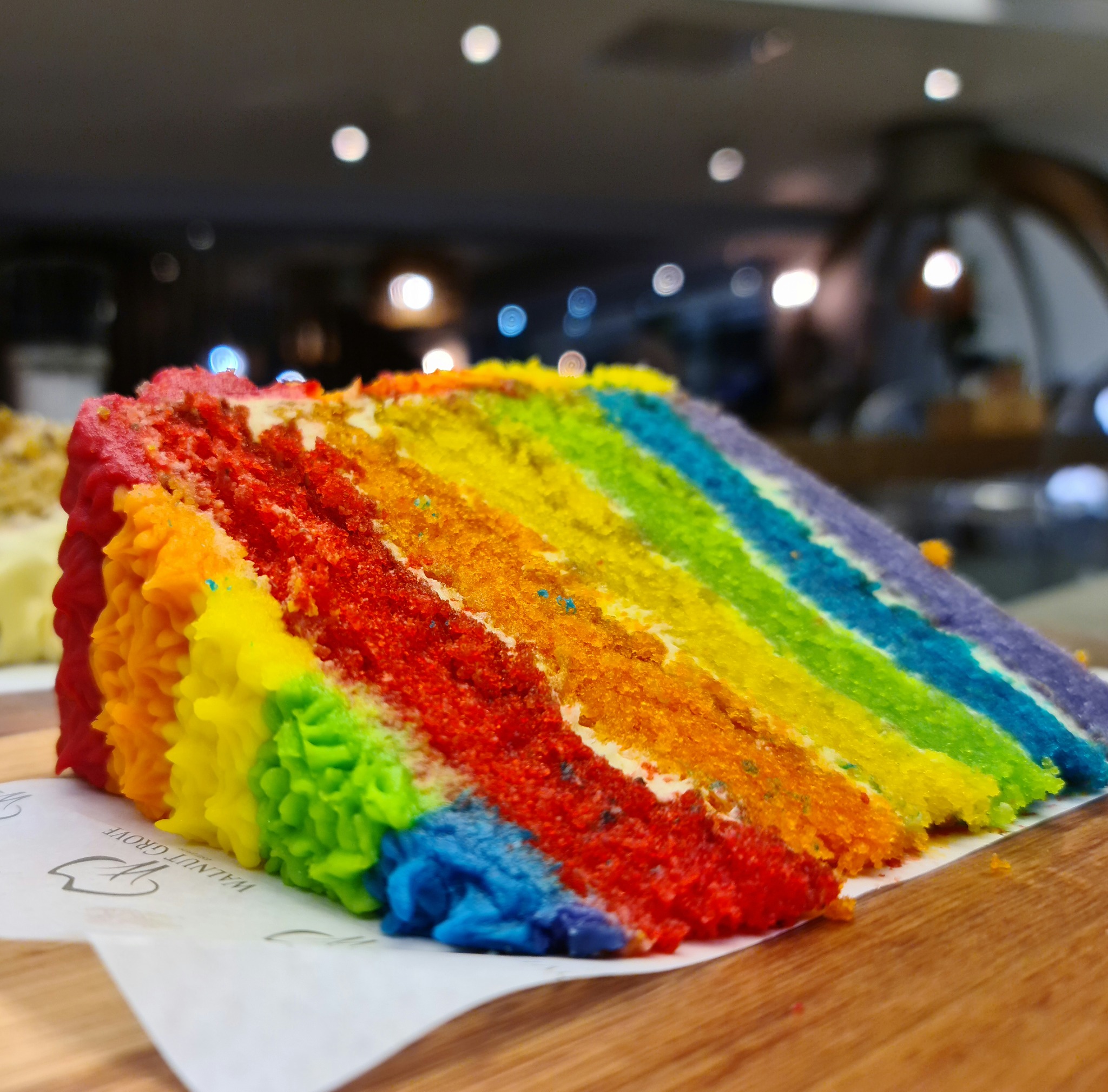 Delicious rainbow cake with 8 flavors from Foodmood Gazipur
