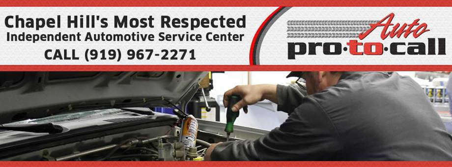 Auto Pro To Call | Chapel Hill NC
