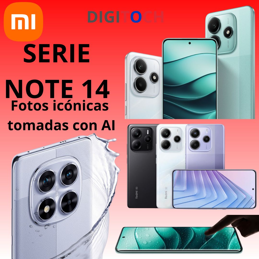DigiToch. - 📱 Serie Note 14 la nueva linea de Xiaomi que te ofrece: 📱 🚀 ...