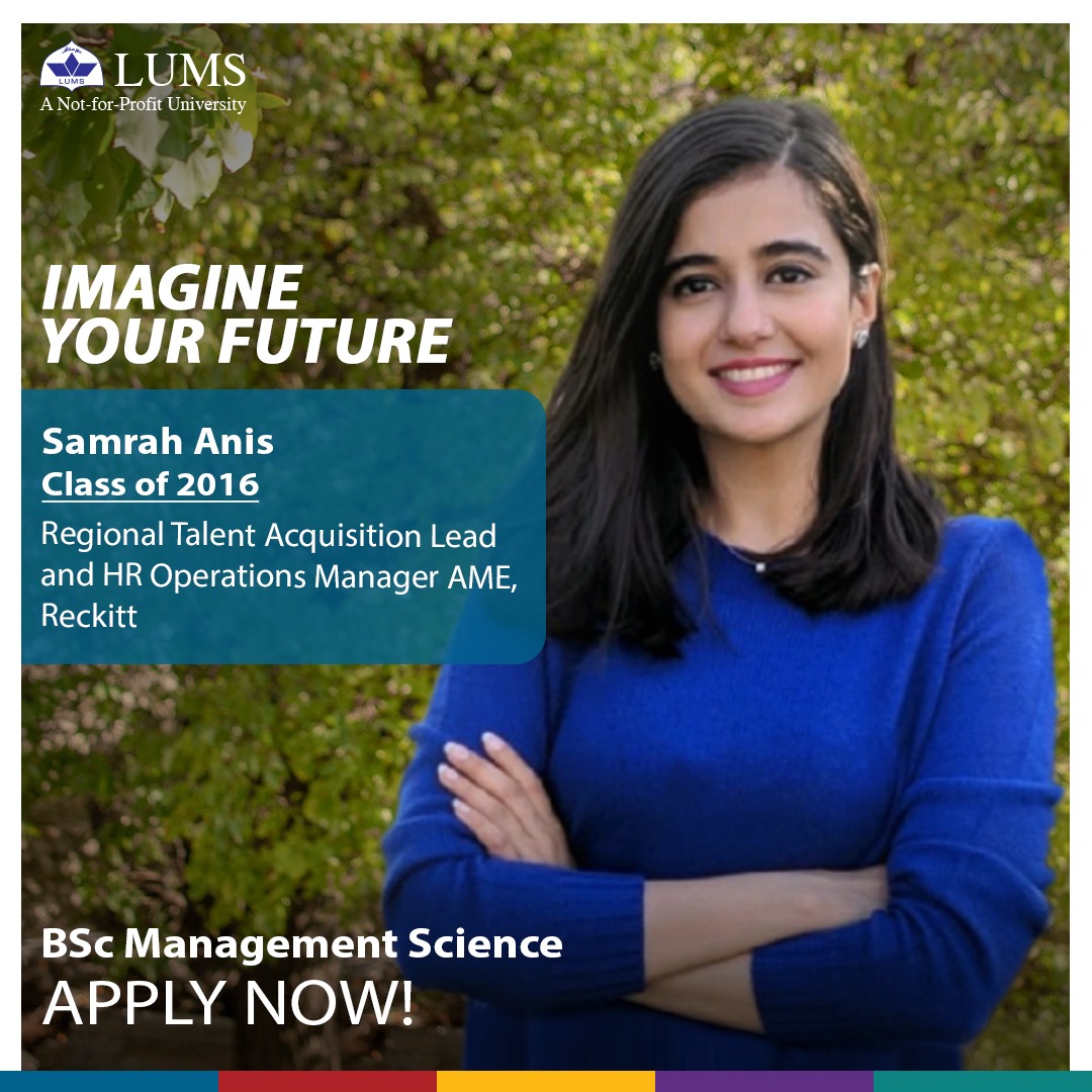 LUMS - The BSc Management Science programme at the Suleman...