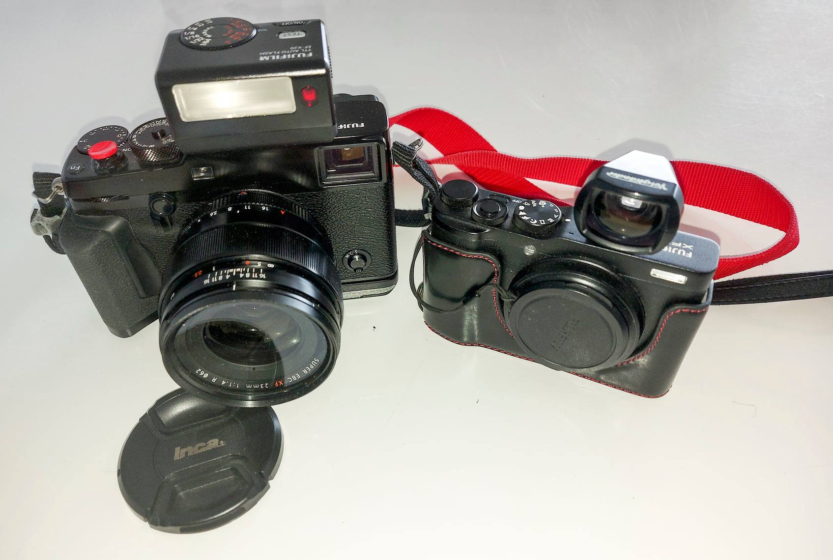Fujifilm X-Pro2 and XF-10 camera modifications