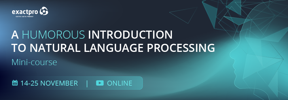 A Humorous Introduction to Natural Language Processing (Online mini ...