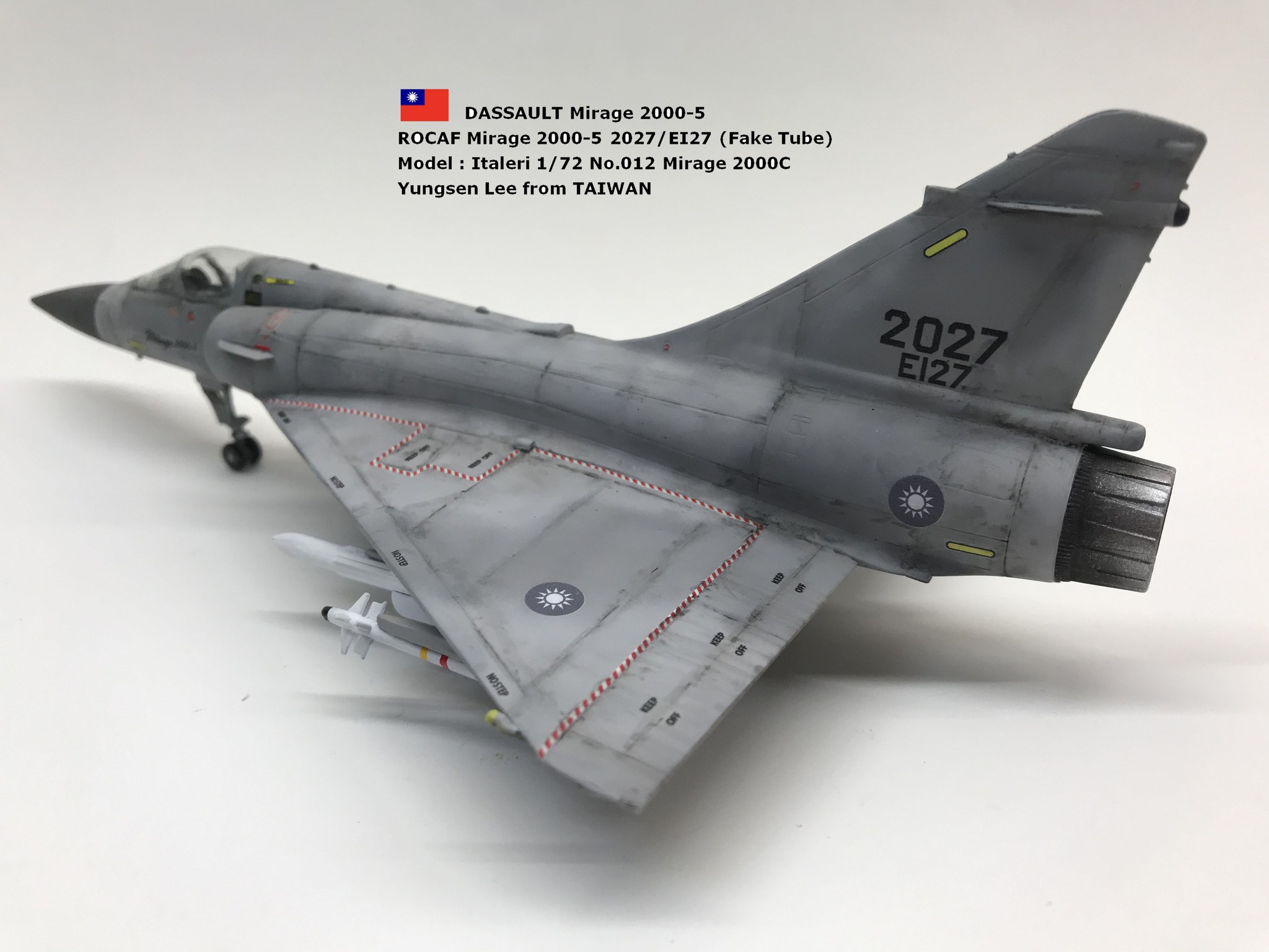 入手困難 MIRAGE 2000 499TH パッチ 1/144 ROCAF 11th Group 499th Tactical Fighter Squadron Mirage 2000
