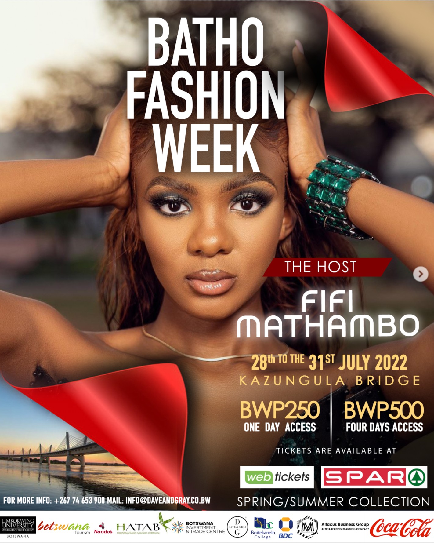 Batho Fashion Week - Yes! Its no other than the dazzling Fifi Mathambo ...
