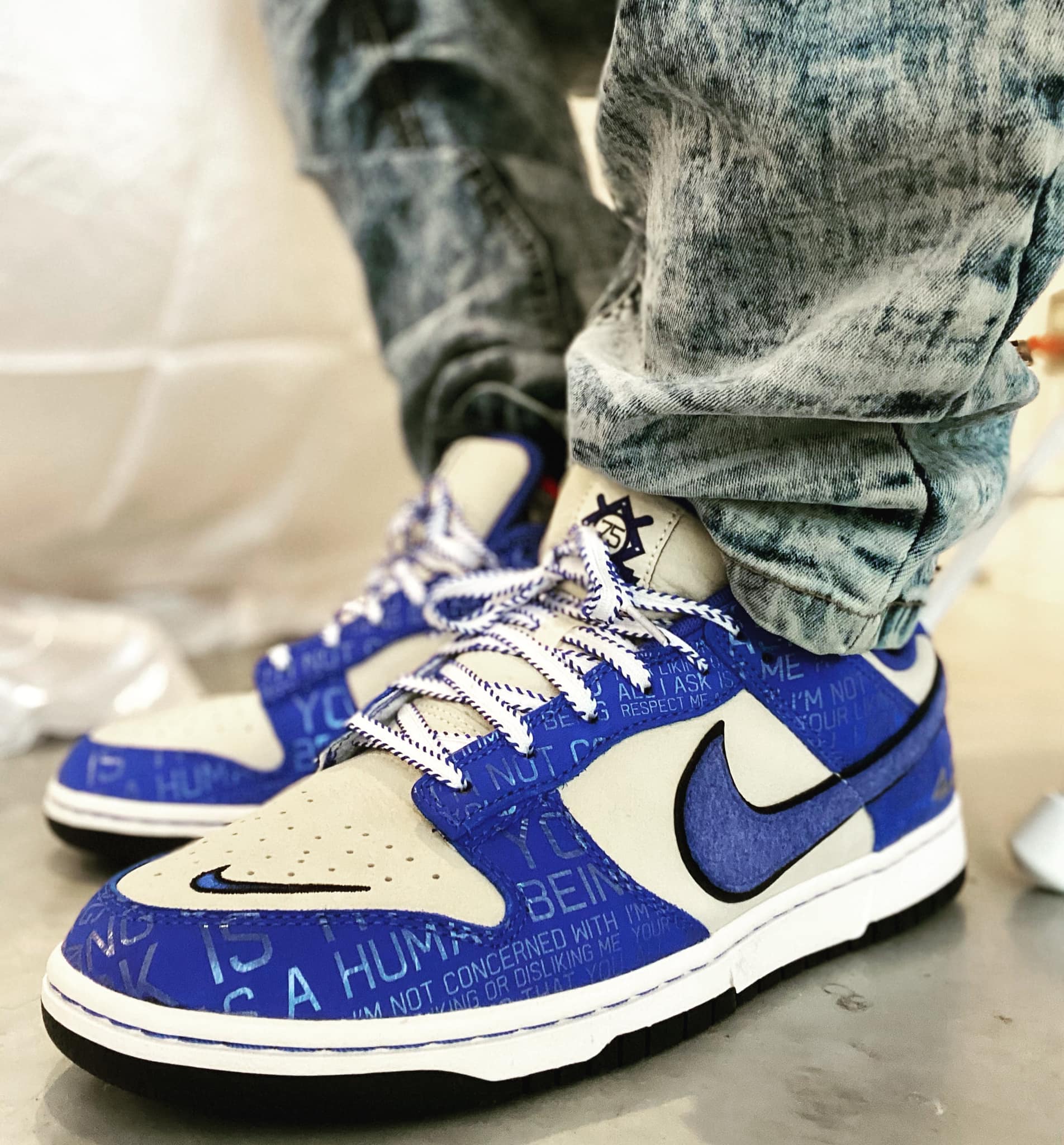 OFF-WHITE × NIKE DUNK LOW 1 OF 50 