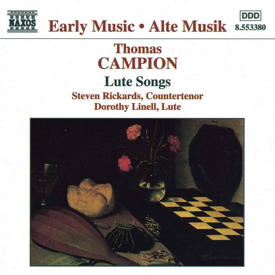 LUTE SONGS MUSIC クラシック CD THOMAS CAMPION EARLY
