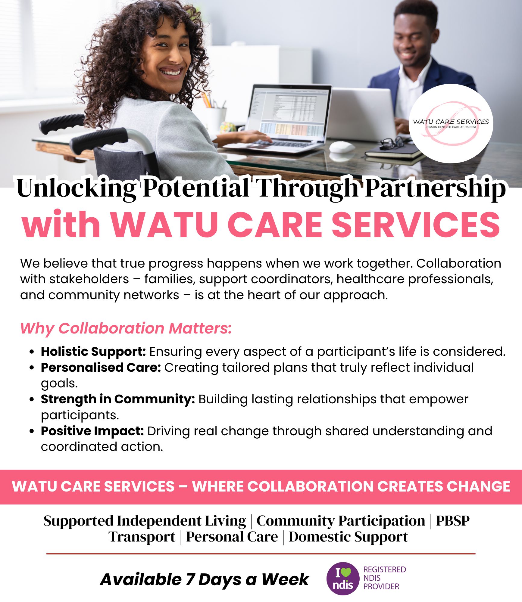 WATU CARE Services | Adelaide SA