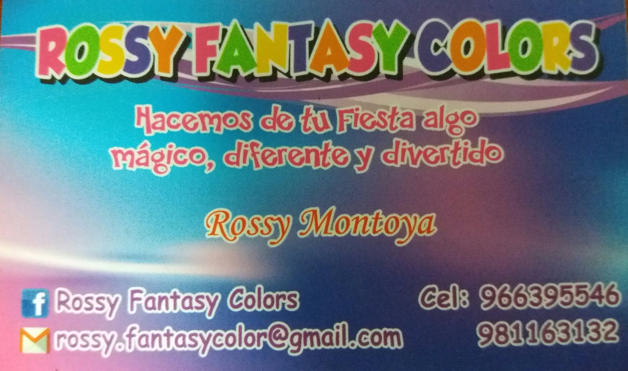 Rossy Colors Caritas Pintadas