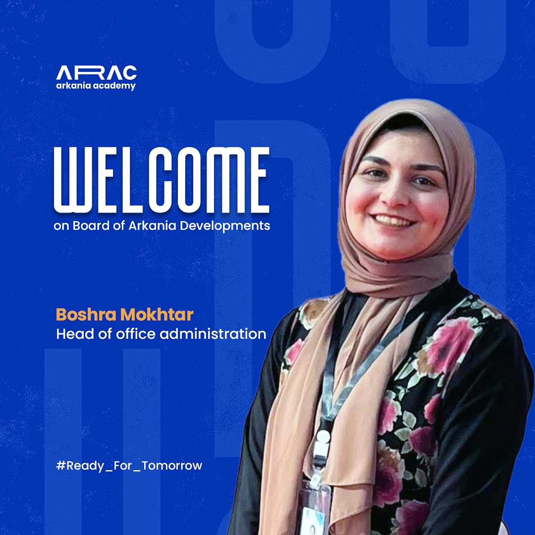 Arkania Academy - We’re thrilled to welcome Boshra... | Facebook