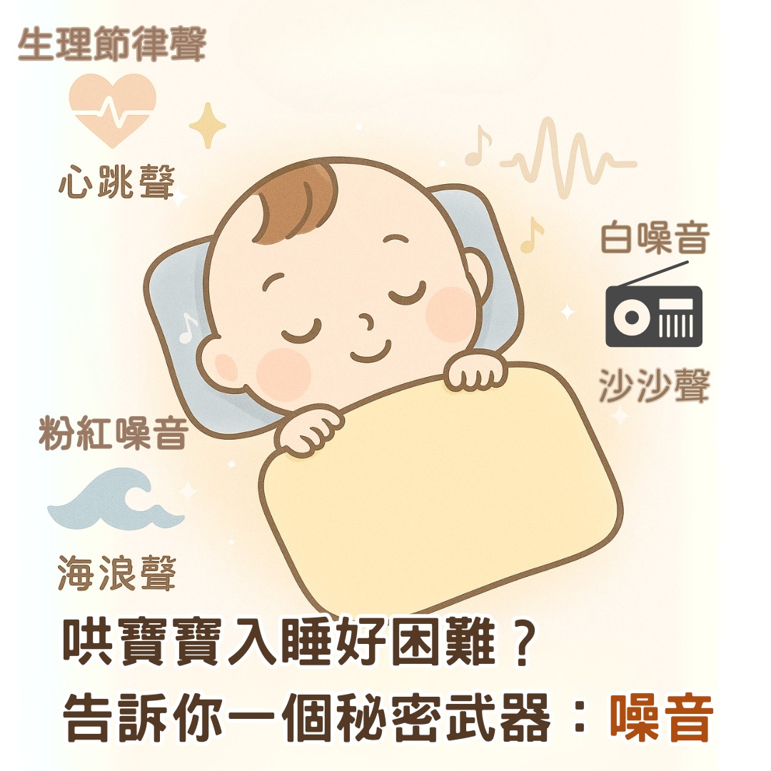 傑足先登 傑登醫師 - 哄寶寶入睡好困難？ ——告訴你一個秘密武器：噪音🎶 熟悉的聲音可以模擬子宮內的感官體驗... | Facebook