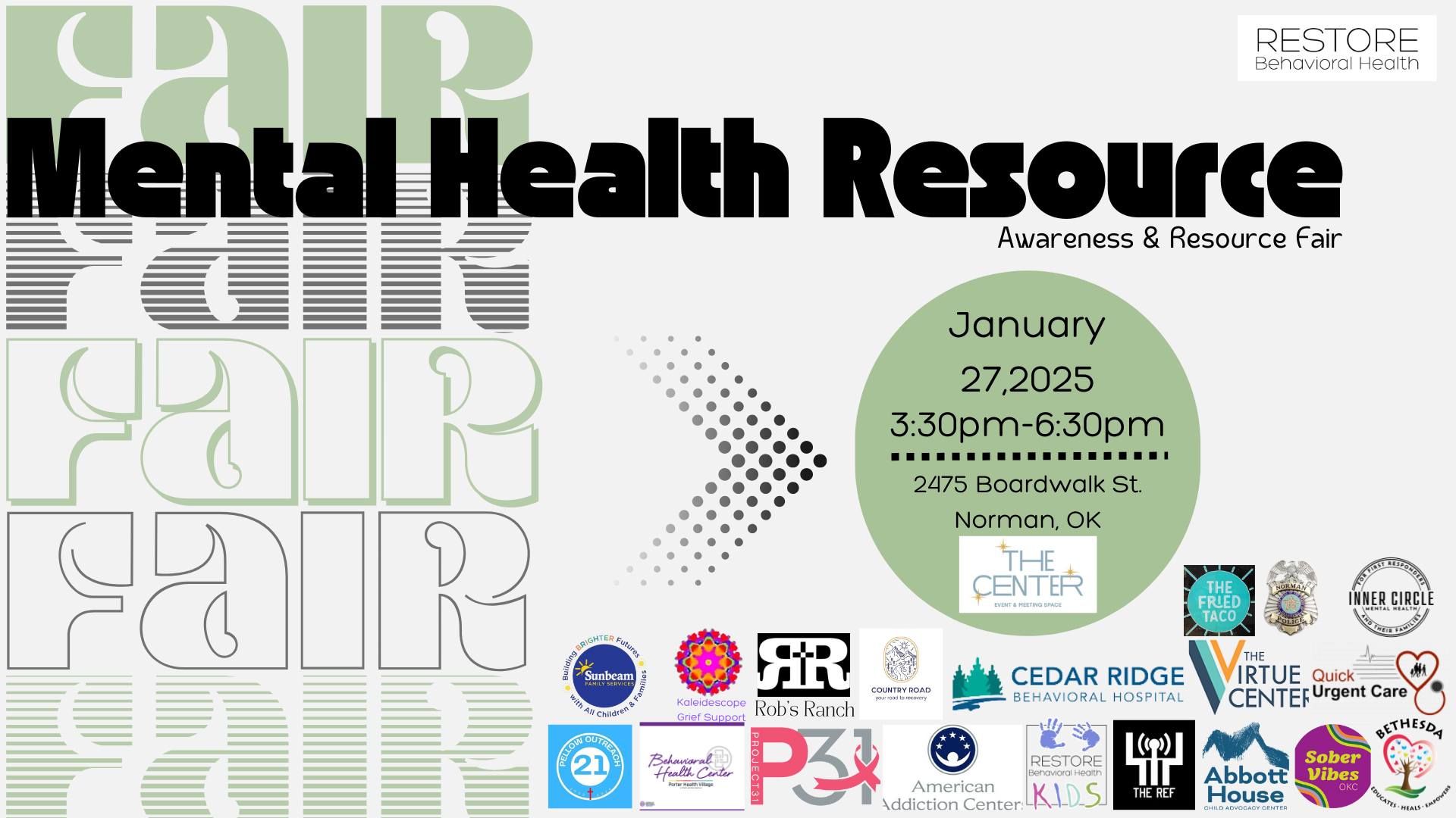 Mental Health Awareness and Resource Fair