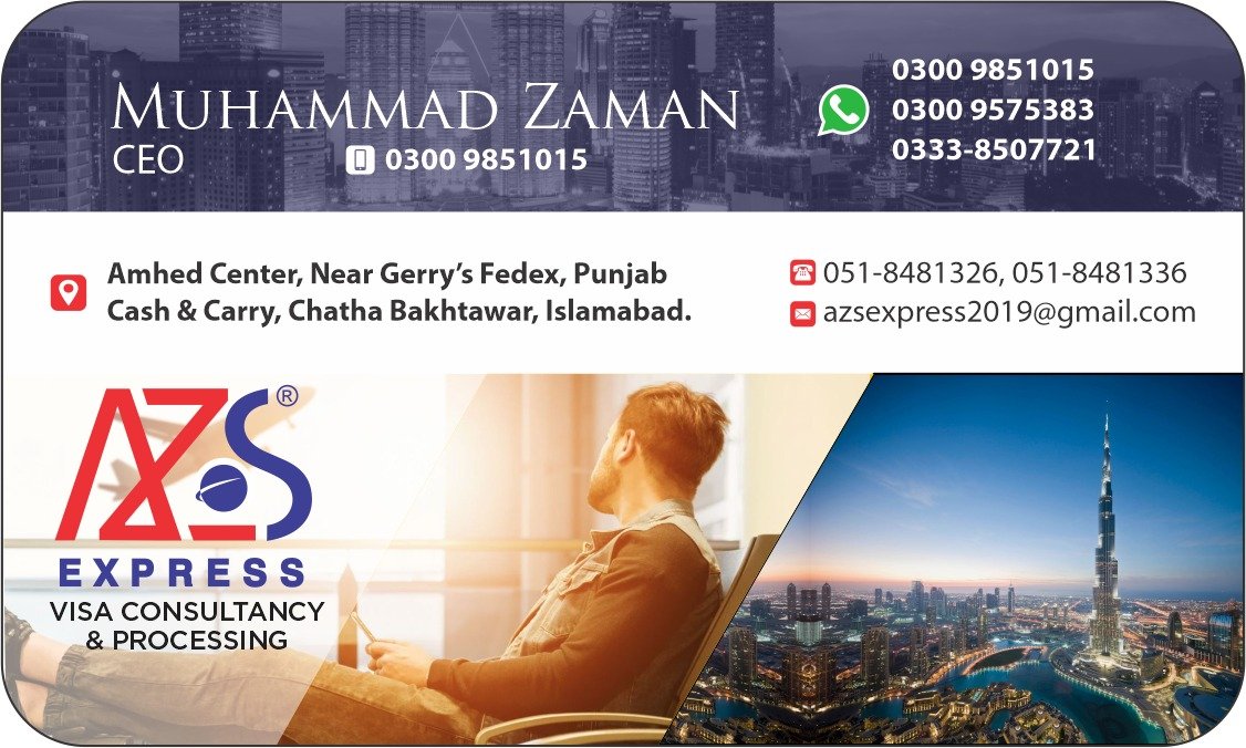 AZS Express Official | Islamabad