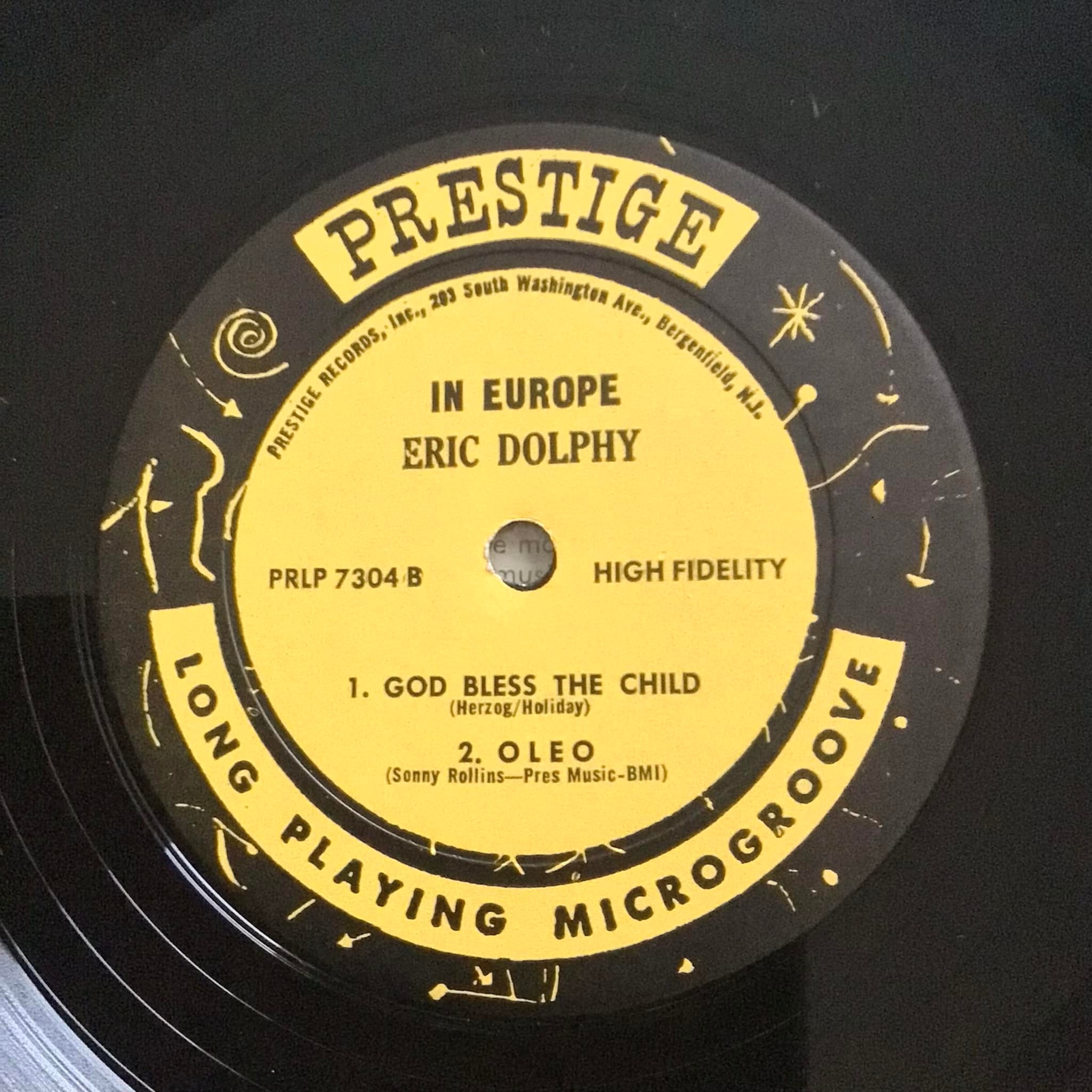 Han Bennink with Eric Dolphy, Jacques Schols, and Misha Mengelberg 