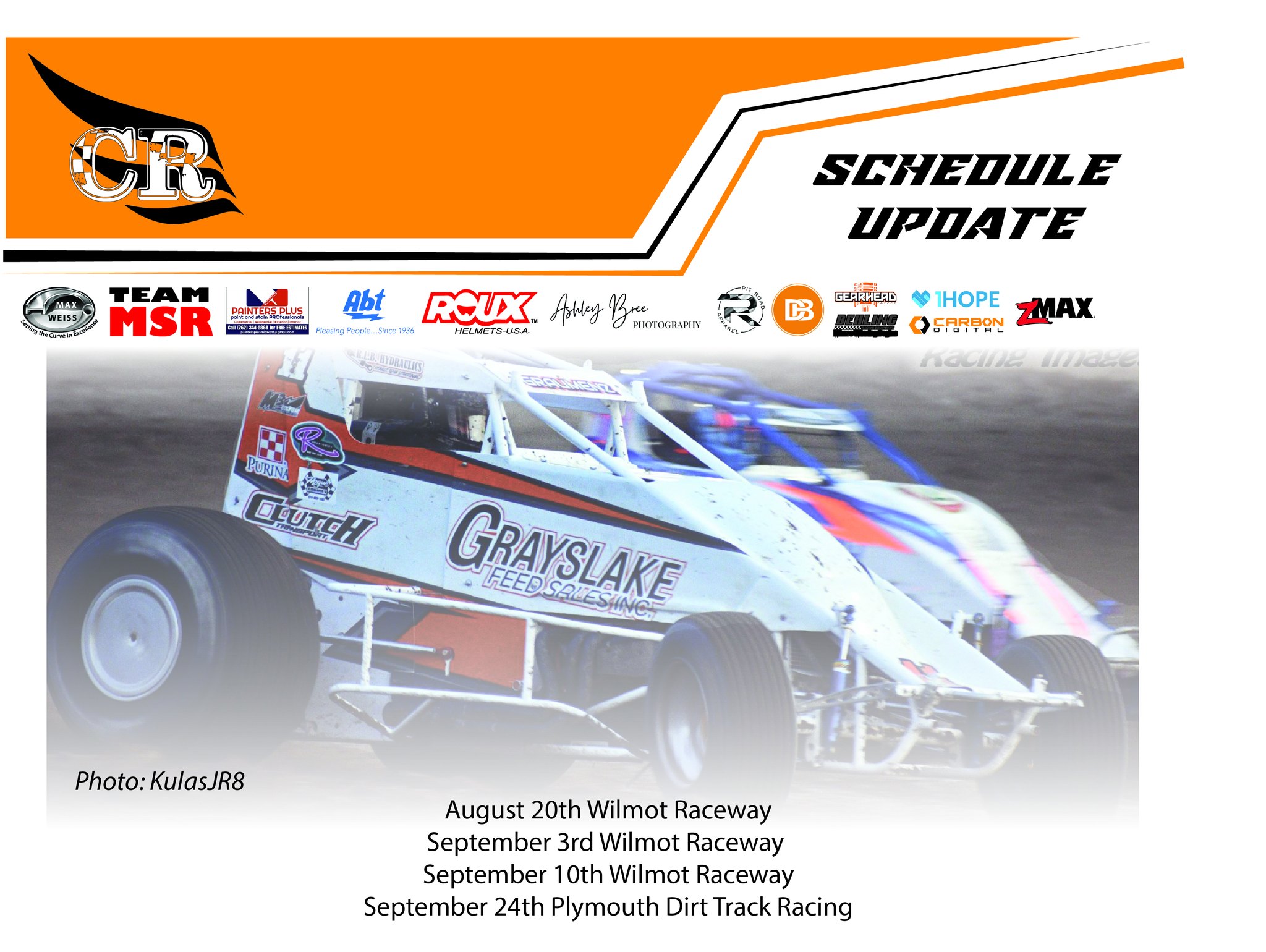 📅 Schedule Update 📅 So far October has... - Crane Racing LLC