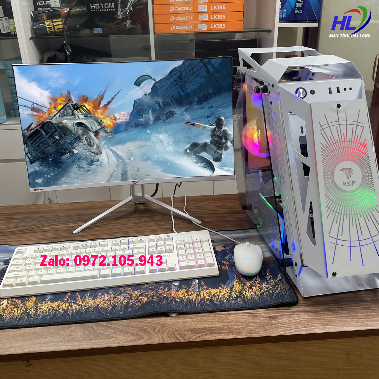 Bộ máy... - Máy Tính Hải Long - Pc Gaming, Đồ Họa, Văn Phòng