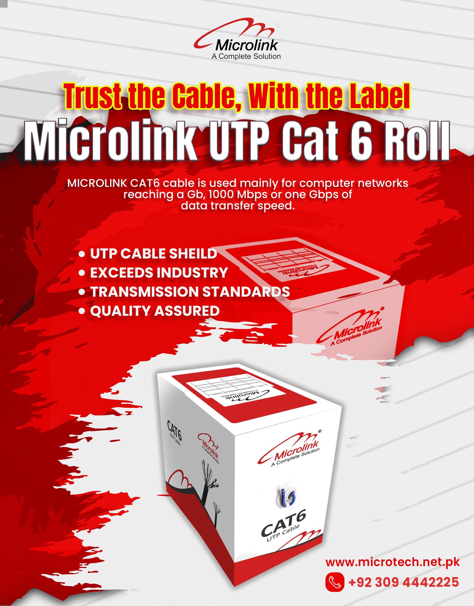 Microtech Inc - Trust the Cable, With the Label Microlink... | Facebook