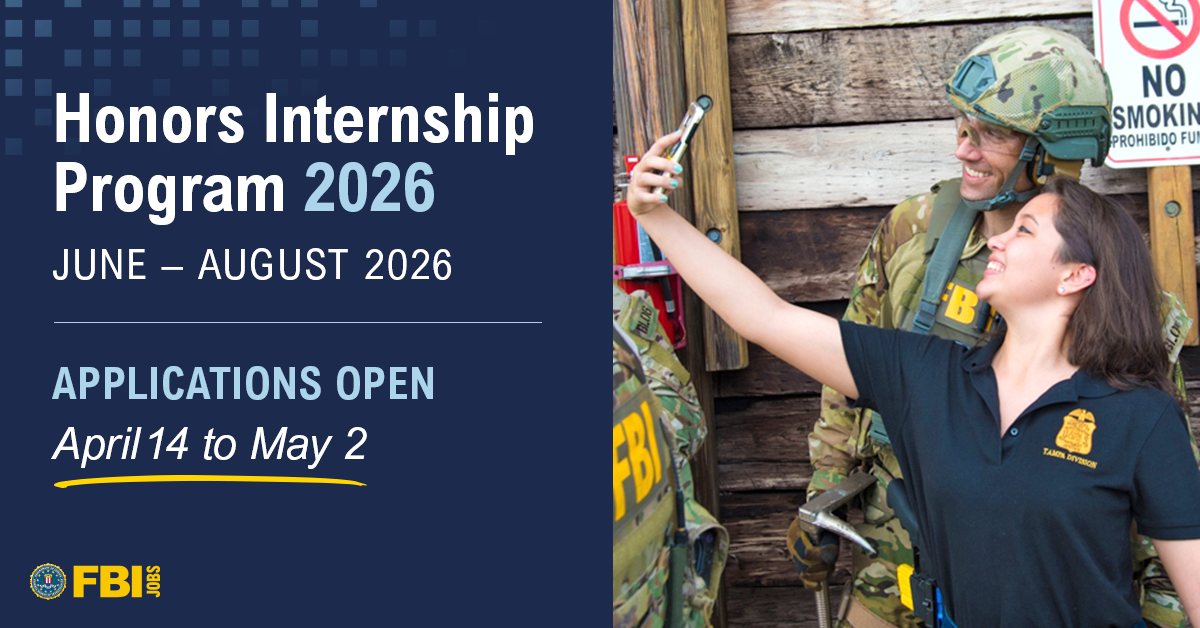 FBI - San Juan - The #FBI Honors Internship Program is... | Facebook