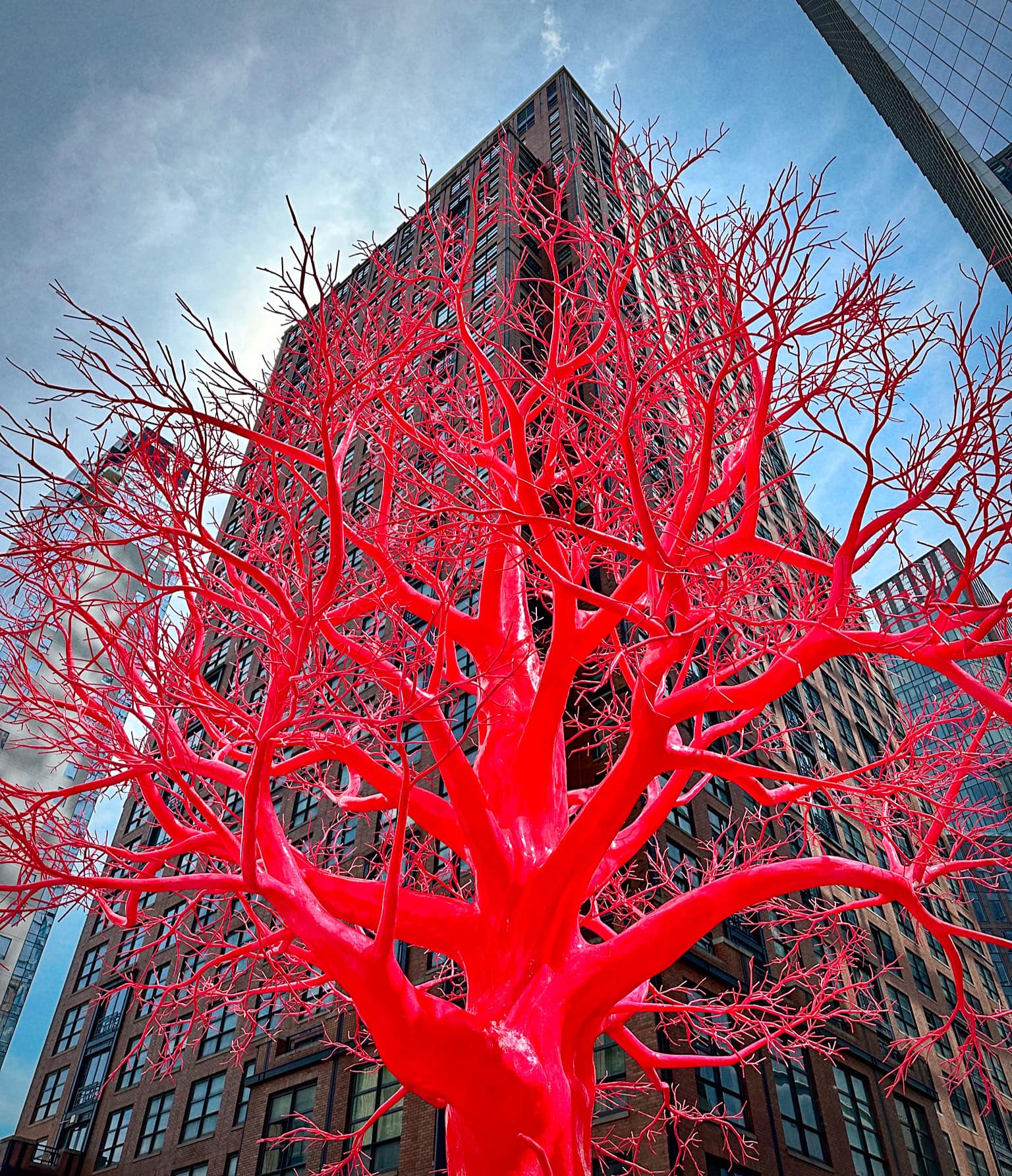 Old Tree by Pamela Rosenkranz (b. 1979, Uri, Switzerland) a bright