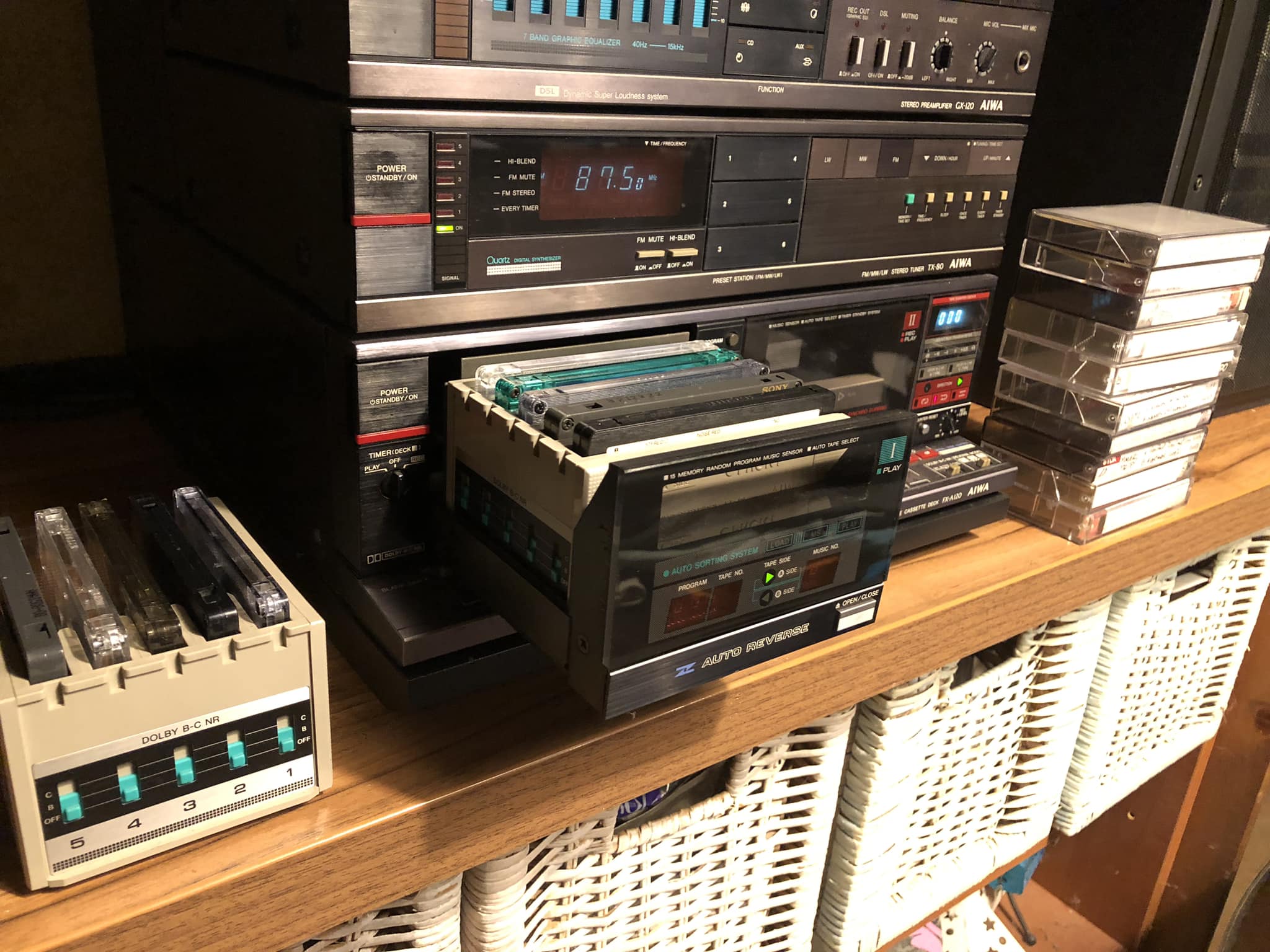 Aiwa Xcelia XD-001 DAT deck repair and restoration project