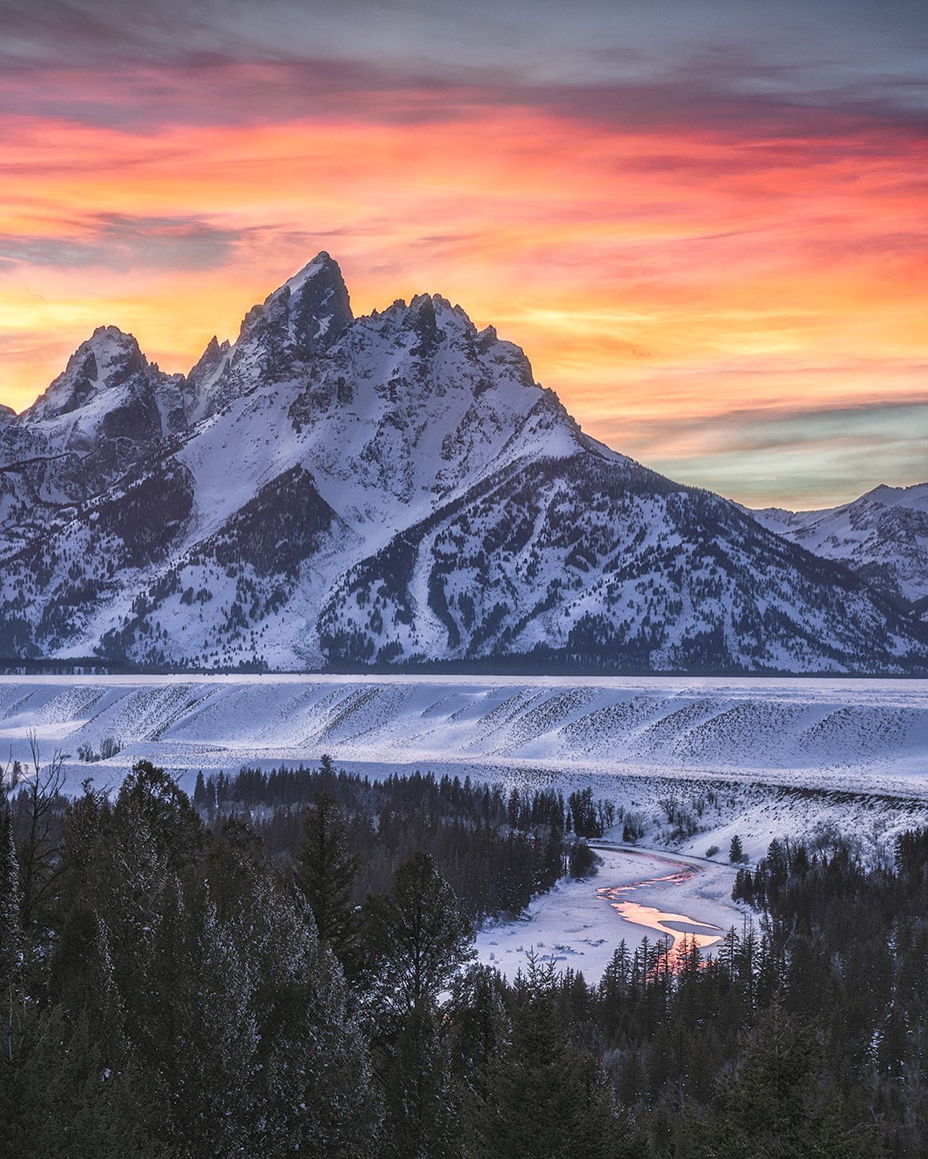 冬景色 Teton winter The Winter Guide to Grand Teton National Park