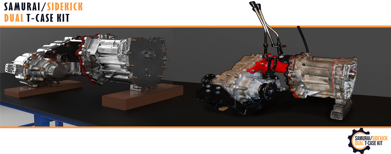 Samurai/Sidekick Dual T-case Kit