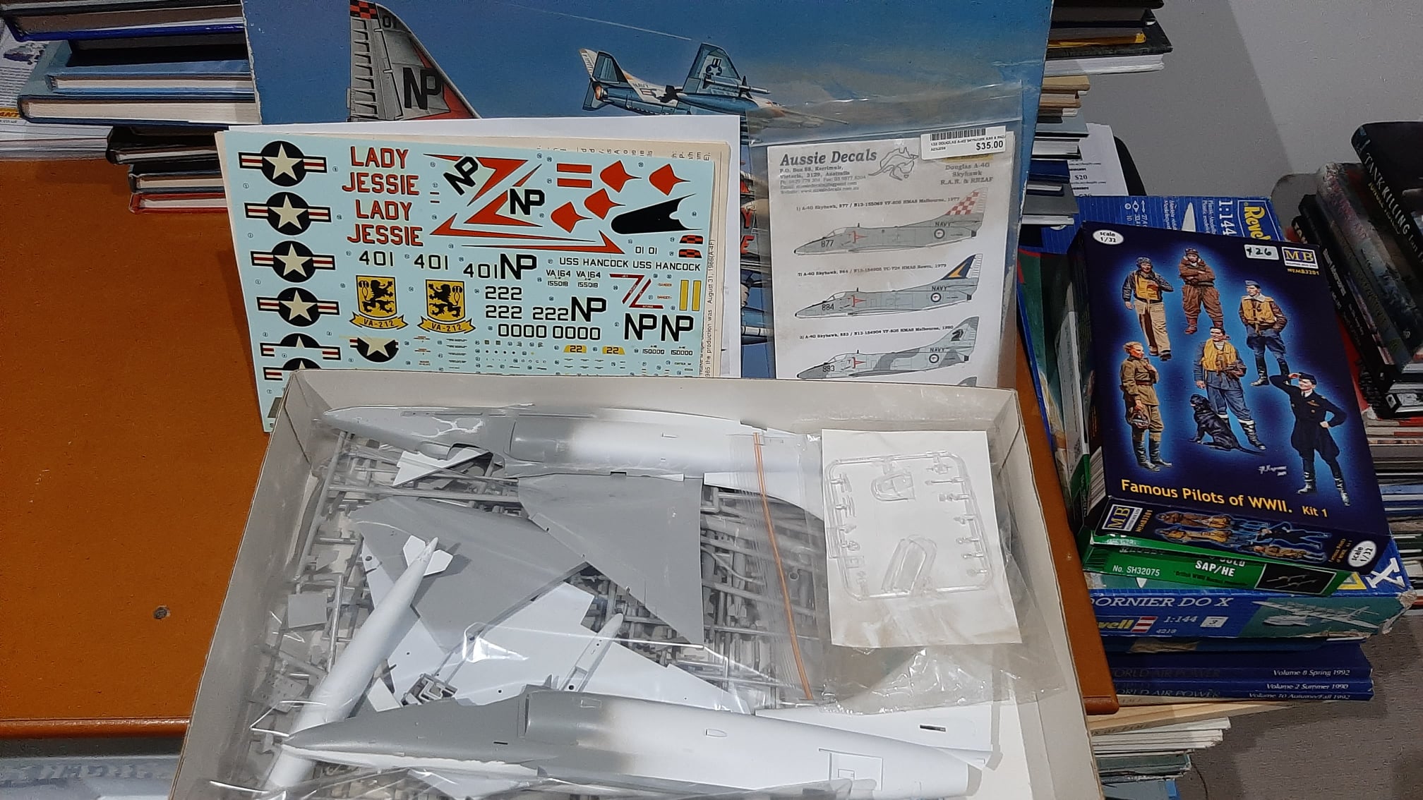 Hasegawa and other model cars and planes for sale