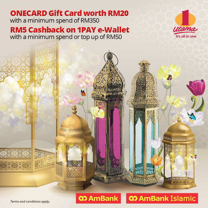 AmBank - Make your Raya Shopping even more rewarding with 1 Utama's ...
