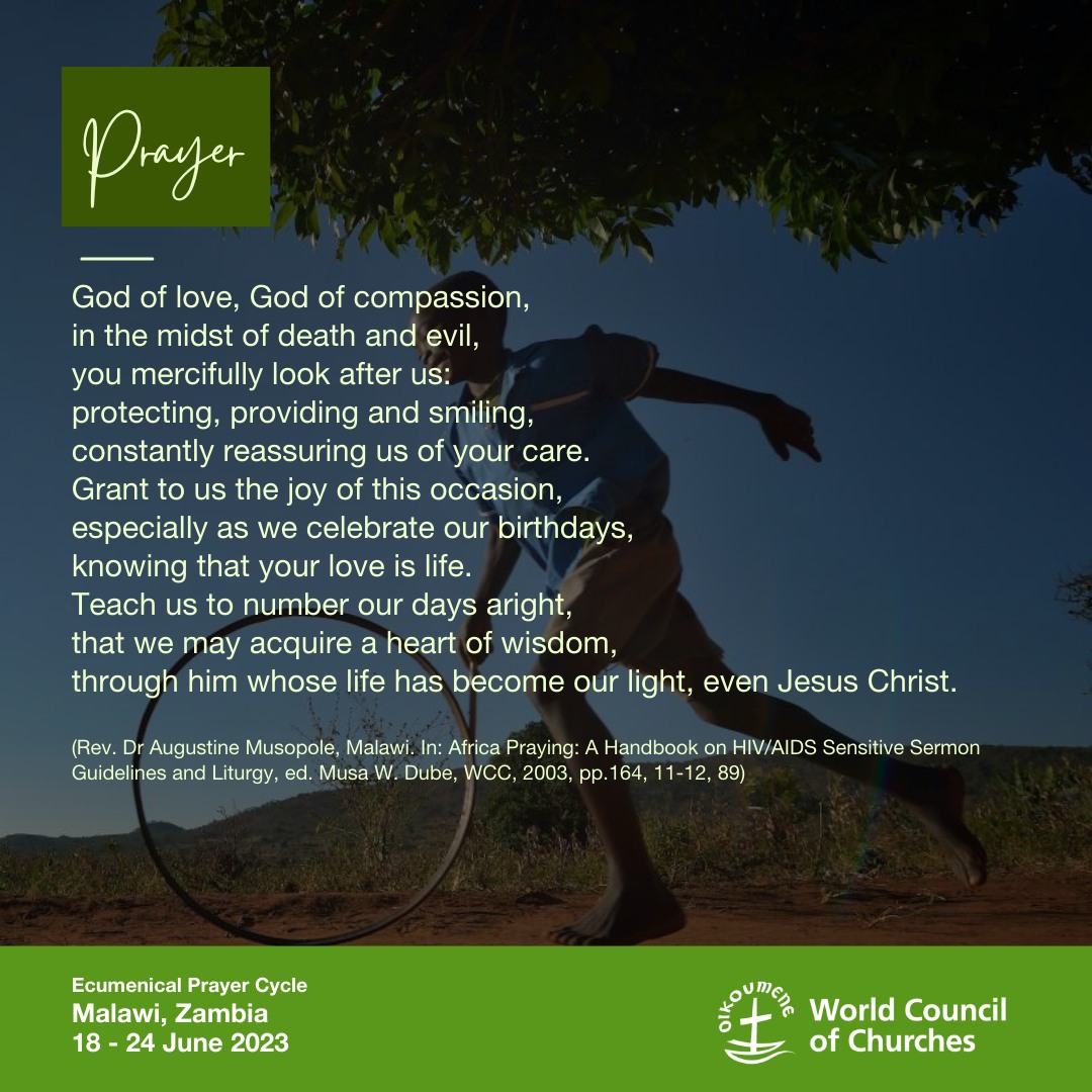 🙏 Pray with us! This week the... - World Council of Churches | Facebook