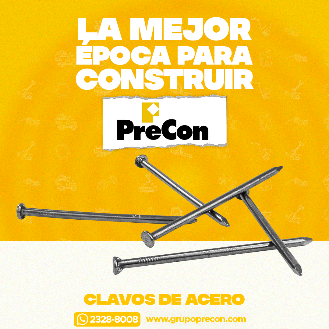 Precon - ¿Ya compraste tus clavos? Recuerda que puedes... | Facebook