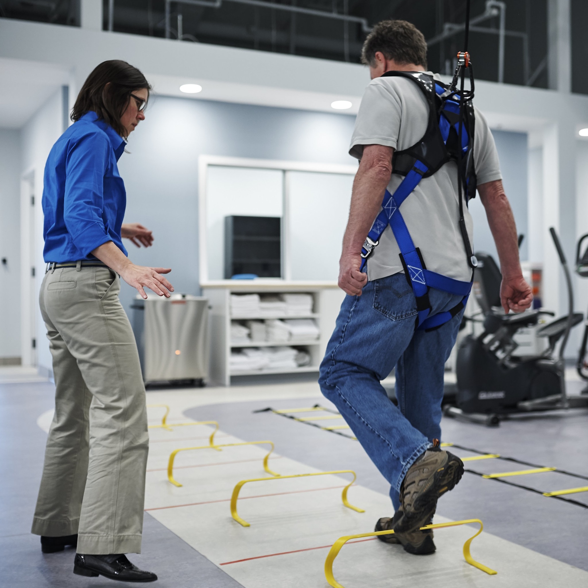 The Solo-Step safety... - Solo-Step Fall Protection for Rehab