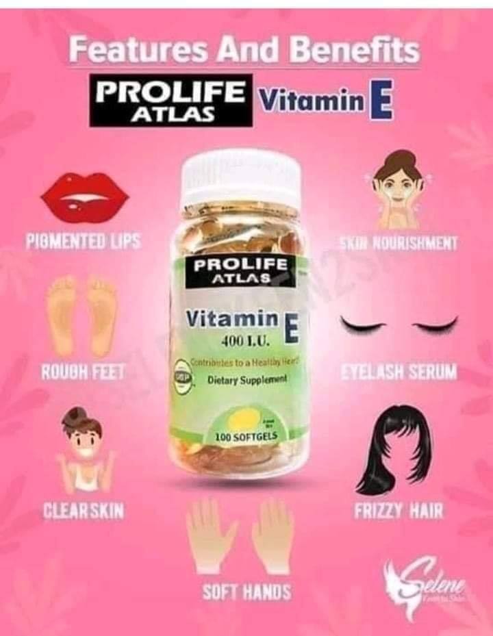 🌹🌼 PROLIFE ATLAS VITAMIN E🌼🌹... - Skin Glow Beauty Shop | Facebook